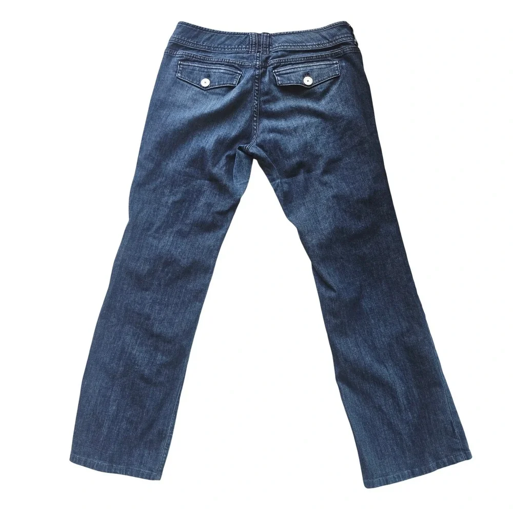 True Religion Ricky Mens Blue Straight Leg Jeans Made in USA MB8859BA Size 34